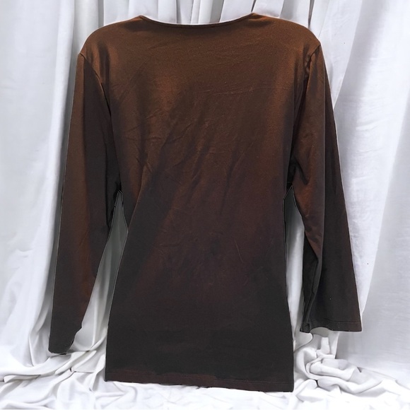 Jones New York Signature Black Tunic Top - Picture 3 of 5